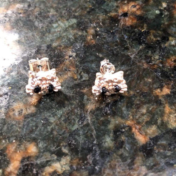 Cat earrings - Picture 3 of 5